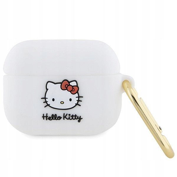 Hello Kitty pouzdro pro Airpods Pro cover bílé Kitty Head