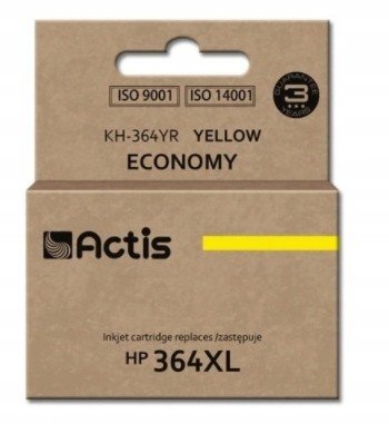 Actis, Inkoust pro Hp KH-364YR (364XL CB325) yellow