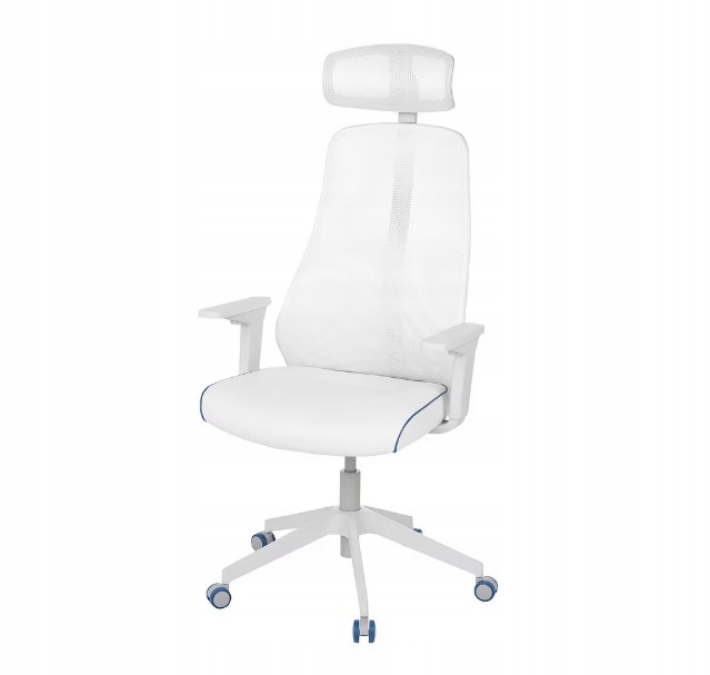Ikea Matchspel Herní/kancelářská židle, Bomstad bílá