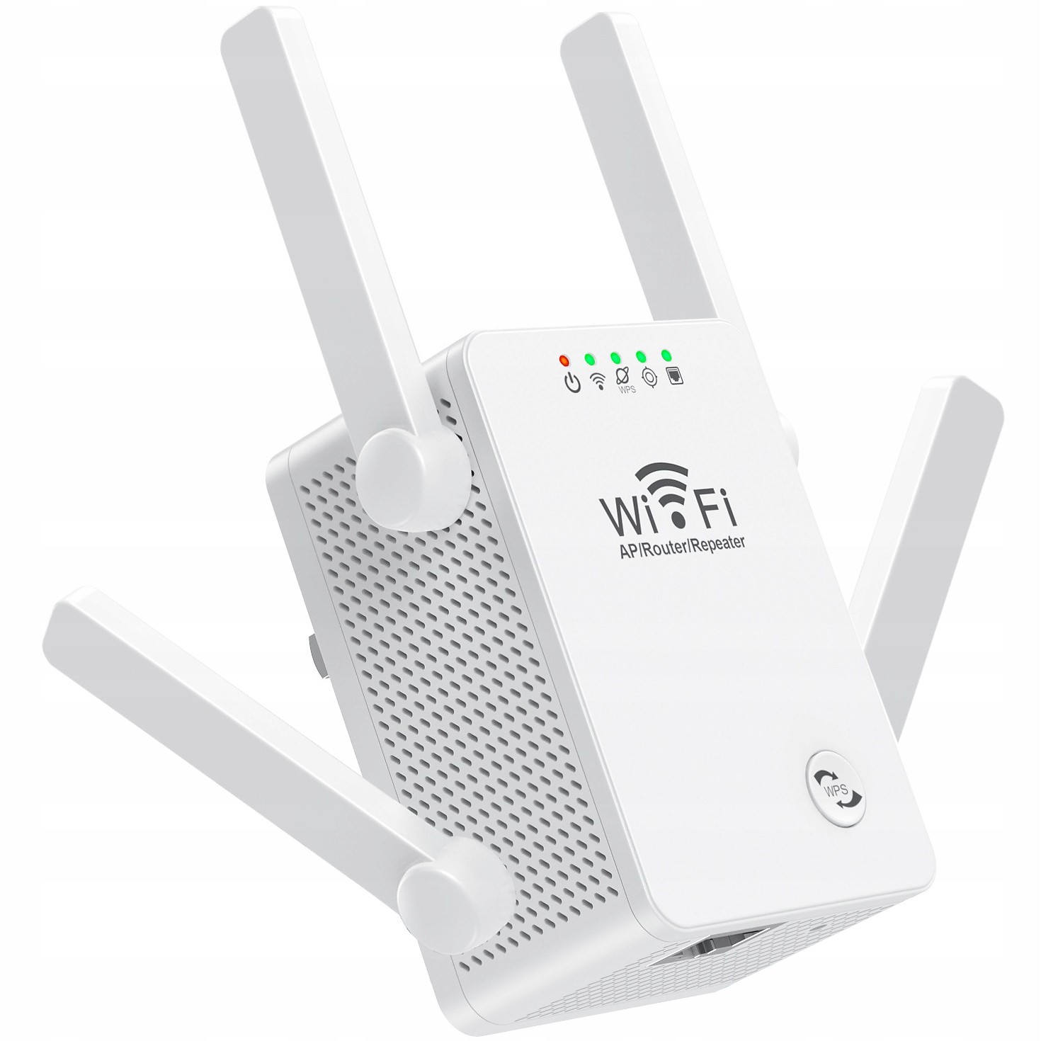 Zvláštní Signál Wi-Fi Repeater Moc 300Mb/s 4 Anteny Bílá