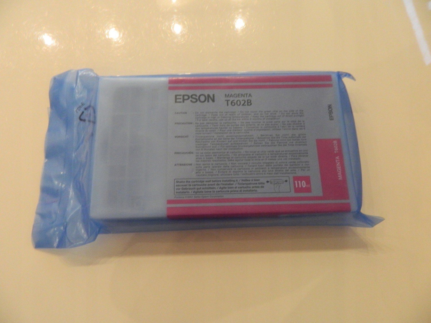 Inkoust Epson T602B Magenta Originál