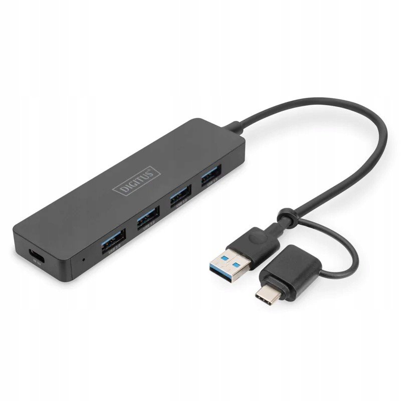 Usb 3.0 hub/rozbočovač Digitus 4-portový