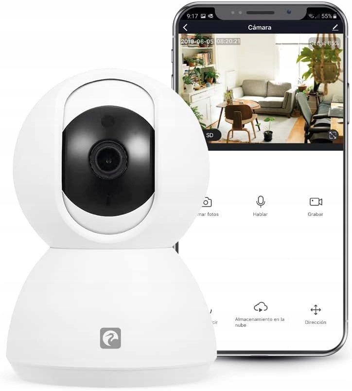 Garza 401266G Ip kamera otočná WiFi 360