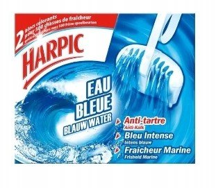 Harpic, Fresh Block Přívěsek modrá voda