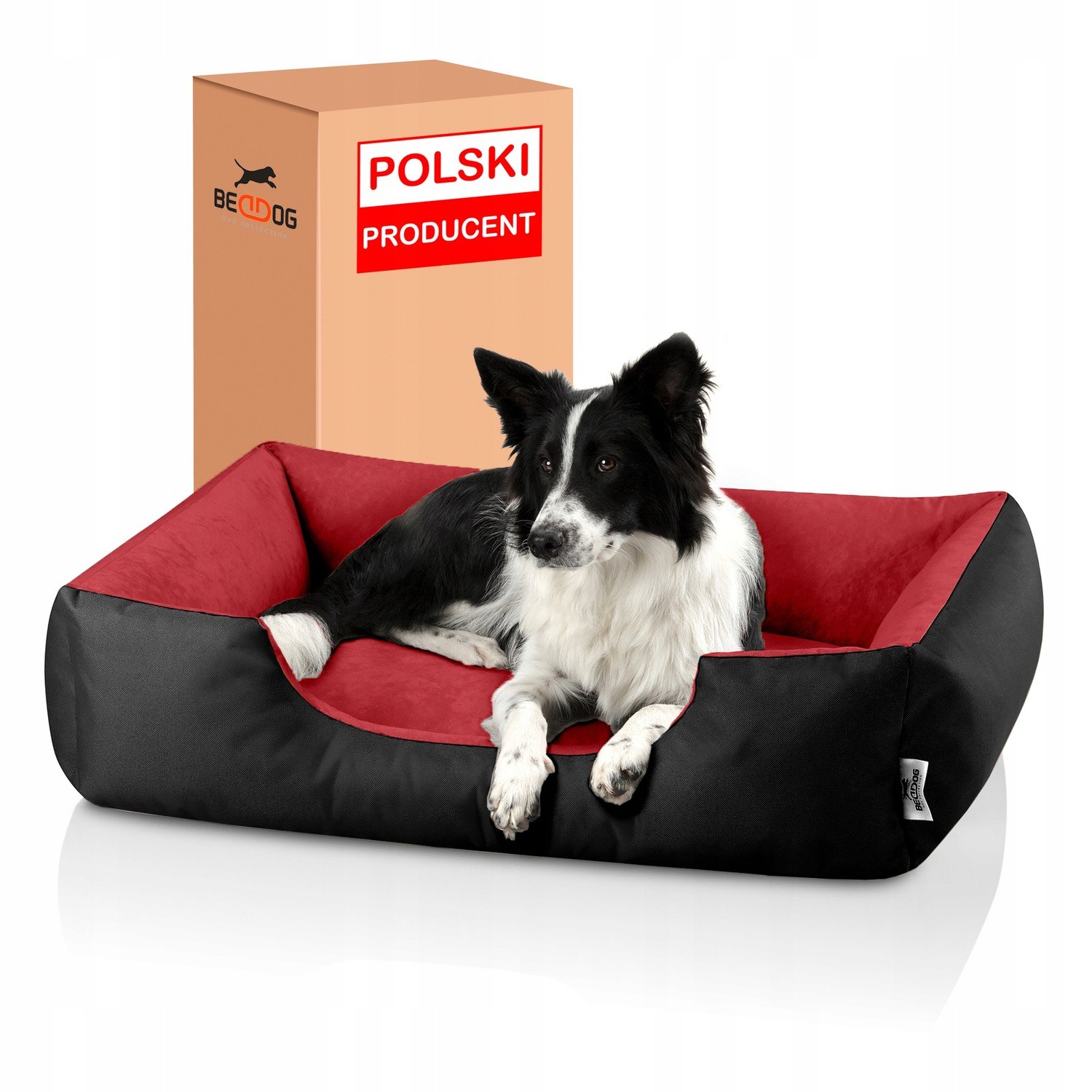 pelíšek Voděodolné Pro Psa Postel Beddog Lupi L 80X65CM Obsidian