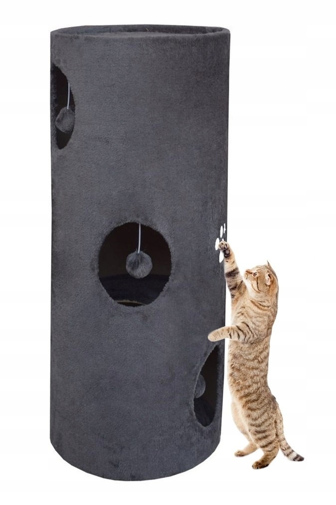 Siwa Tuba pro kočky 100cm vysoká sisalem Škrabadlo s škrabací podložkou