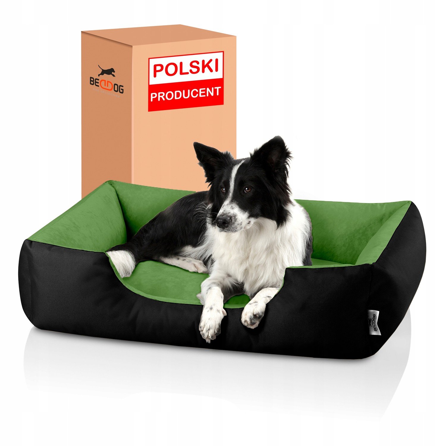 pelíšek Voděodolné Pro Psa Postel Beddog Lupi L 80X65CM Green Field