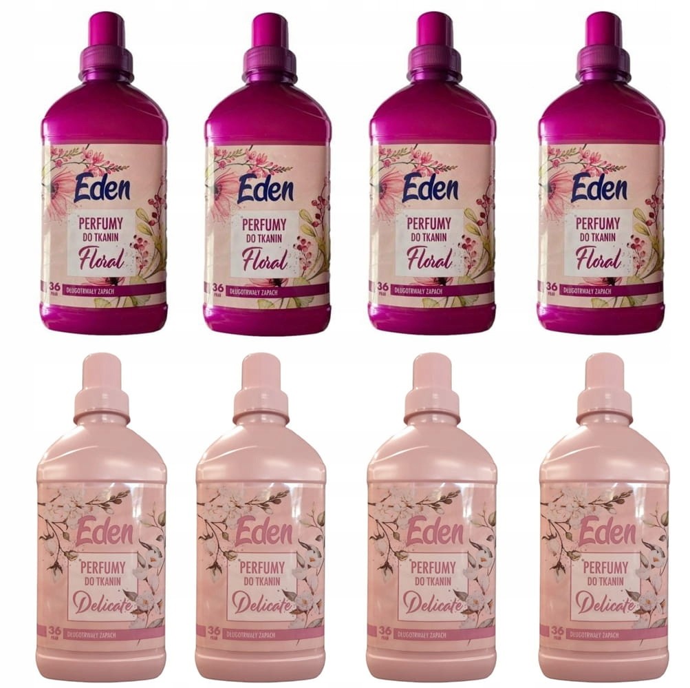 parfém na tekuté tkaniny aviváž Eden Florar a Delicate 8 ks