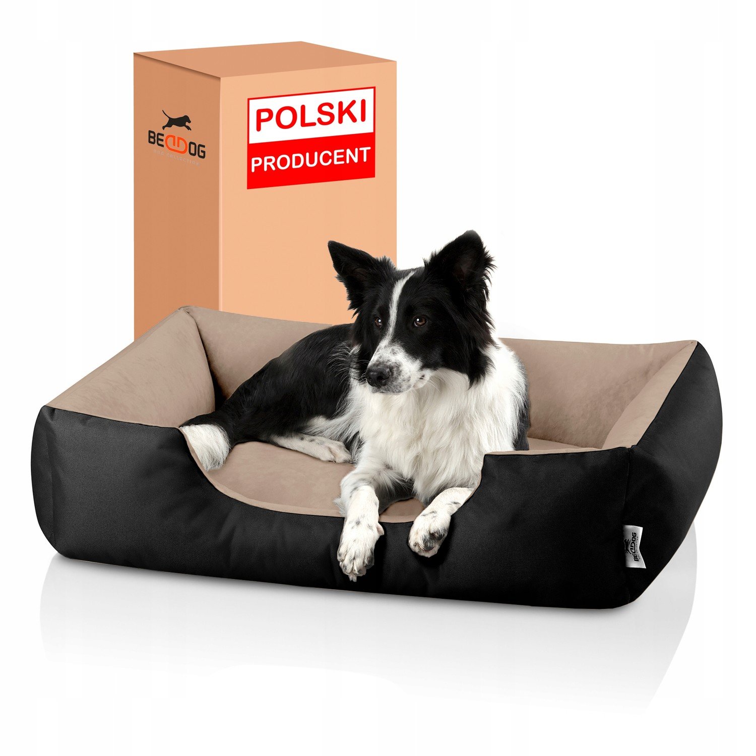 pelíšek Voděodolné Pro Psa Postel Beddog Lupi L 80X65CM Namib Black