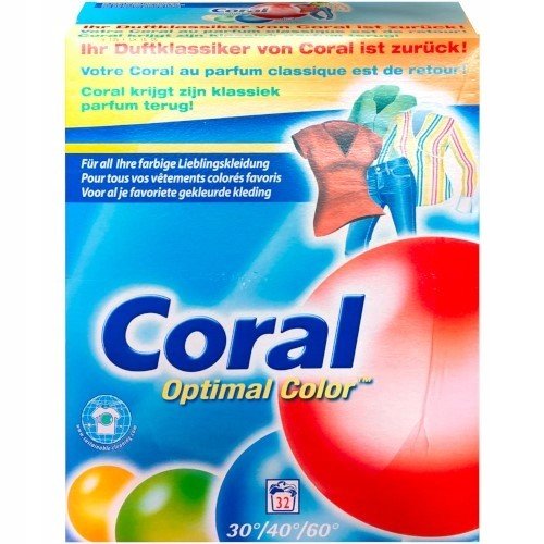 Coral Optimal Color 2,528 kg 32 praní