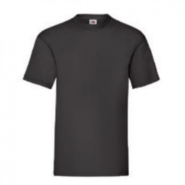 Pánské tričko Kariban s krátkým rukávem - černé, L/XL