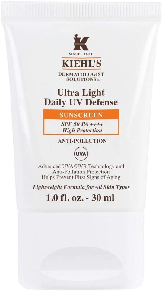 Kiehl's Lehký ochranný pleťový krém SPF 50 Ultra Light (Daily UV Defense) 30 ml