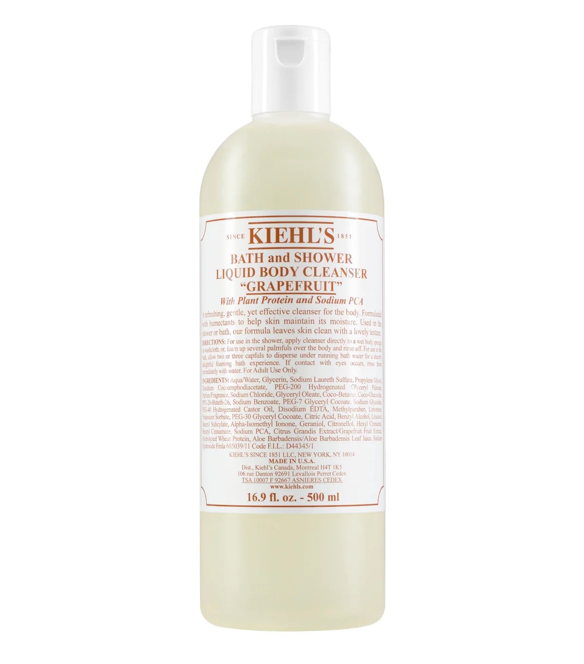 Kiehl's Sprchový gel Grapefruit (Bath and Shower Liquid Body Cleanser) 500 ml