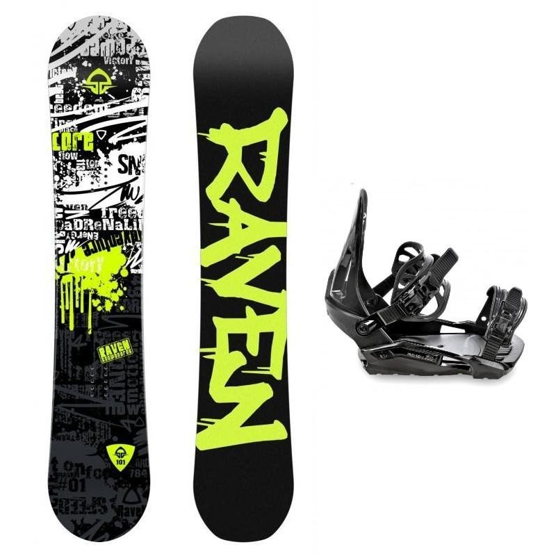 Raven Core Junior CAP dětský snowboard + Raven S230 Black vázání