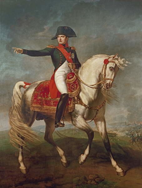 Joseph Chabord Joseph Chabord - Obrazová reprodukce Equestrian Portrait of Napoleon I (1769-1821) 1810, (30 x 40 cm)
