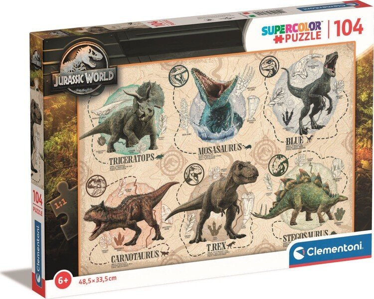 CLEMENTONI Puzzle Jurassic World