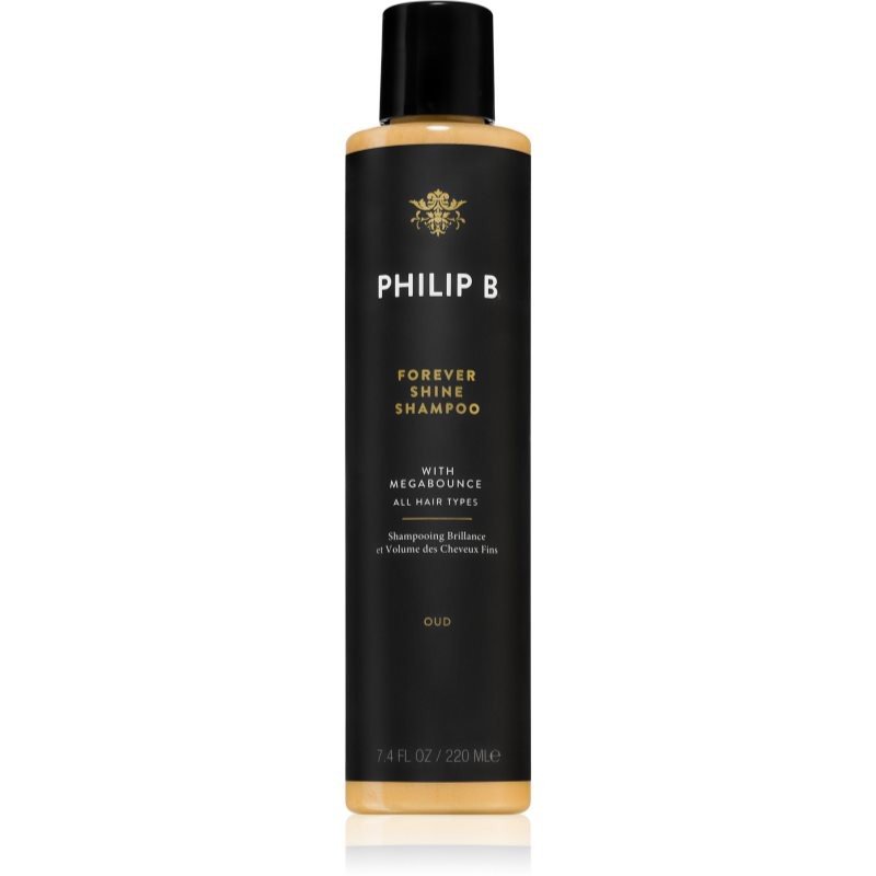 Philip B. Forever Shine uhlazující šampon pro lesk a hebkost vlasů 220 ml