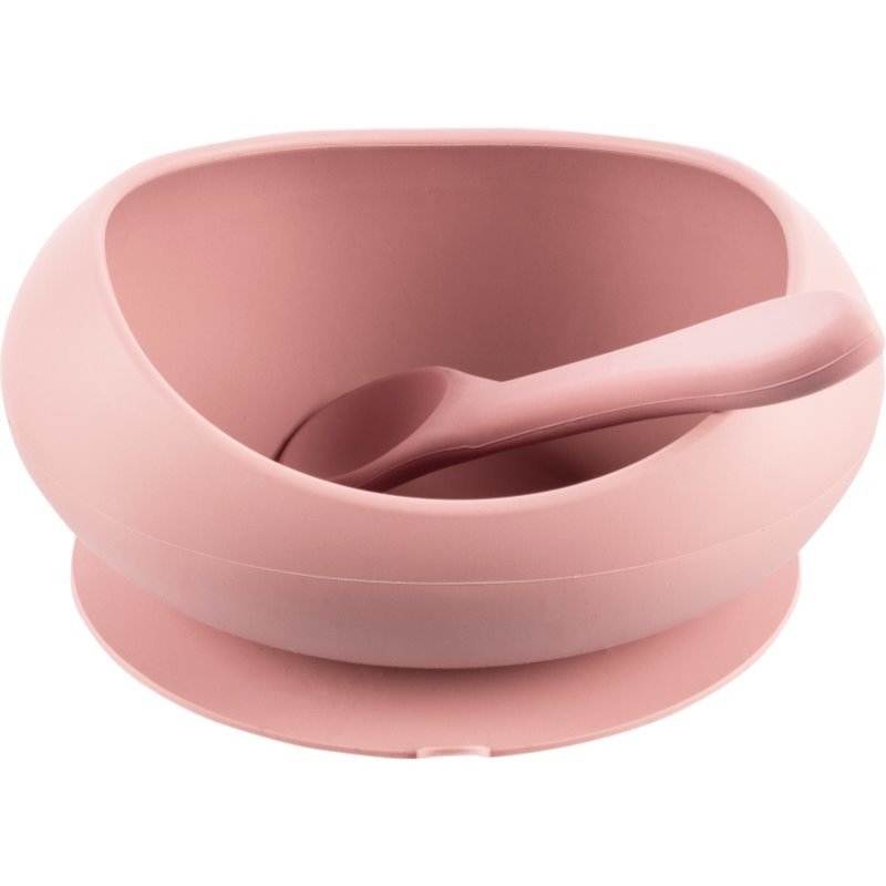 Zopa Silicone Tableware Set jídelní sada Old Pink 1 ks