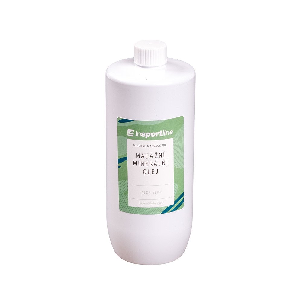 inSPORTline Masážní minerální olej aloe vera 1 l