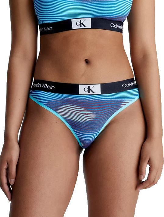 Calvin Klein Dámská tanga CK96 QF7221E-GNX XS