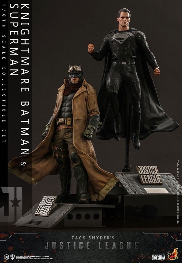 Hot Toys | Zack Snyders Justice League - sběratelské figurky Knightmare Batman a Superman 31 cm