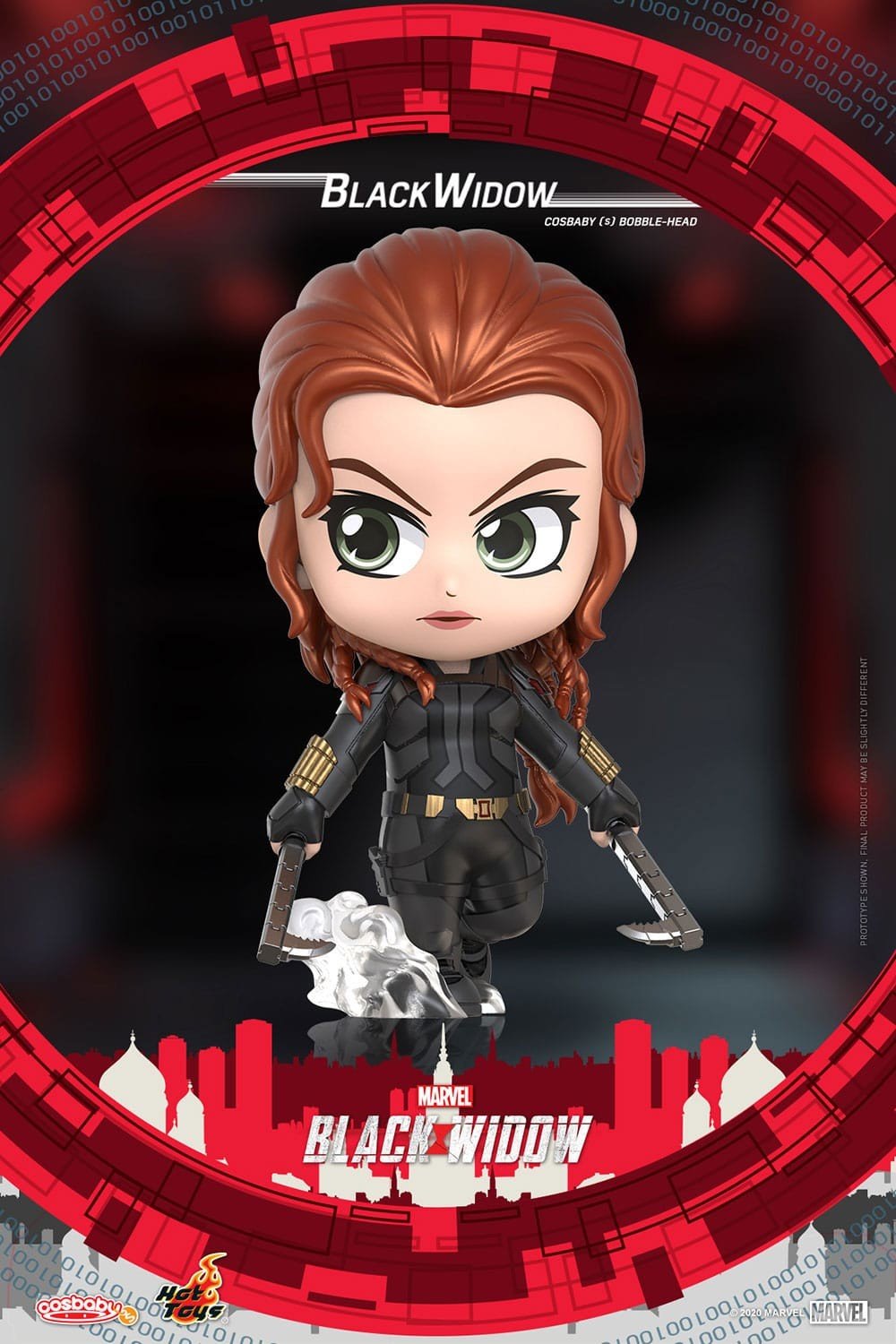 Hot Toys | Black Widow - sběratelská figurka Black Widow (Cosbaby) 10 cm