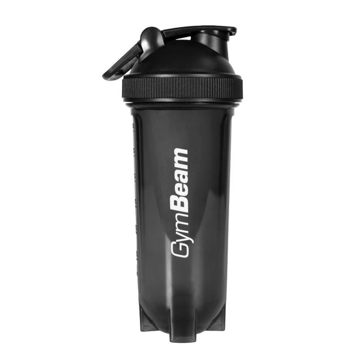 Šejkr Tritan Black 700 ml - GymBeam