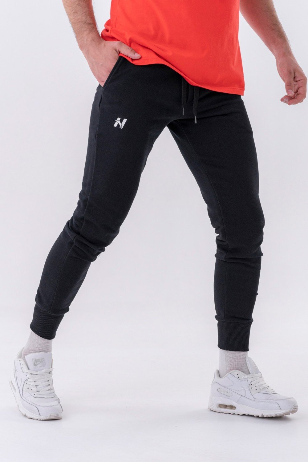 Slim sweatpants with side pockets “Reset” XL