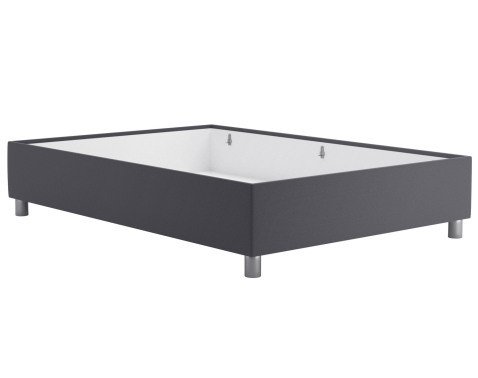 Postel Studio 140x200 cm, tmavě šedá látka