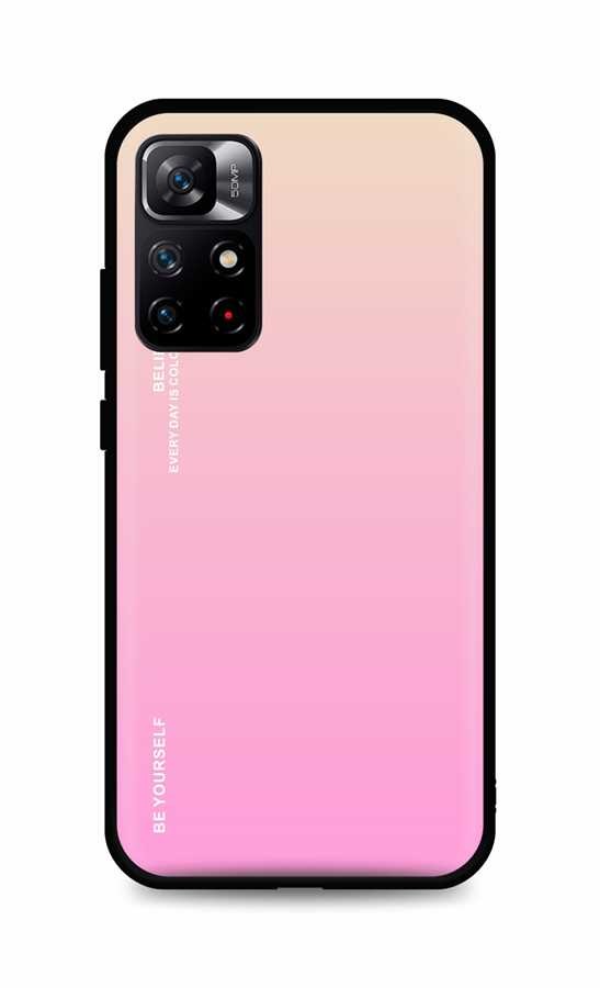 Kryt TopQ LUXURY Xiaomi Redmi Note 12S pevný duhový meruňkový 98215