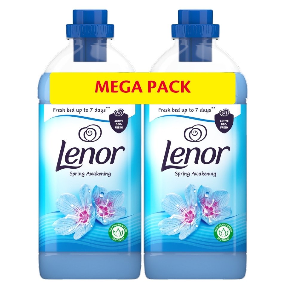 LENOR Spring Awakening Aviváž 2 x 1230 ml 98 Praní, poškozený obal