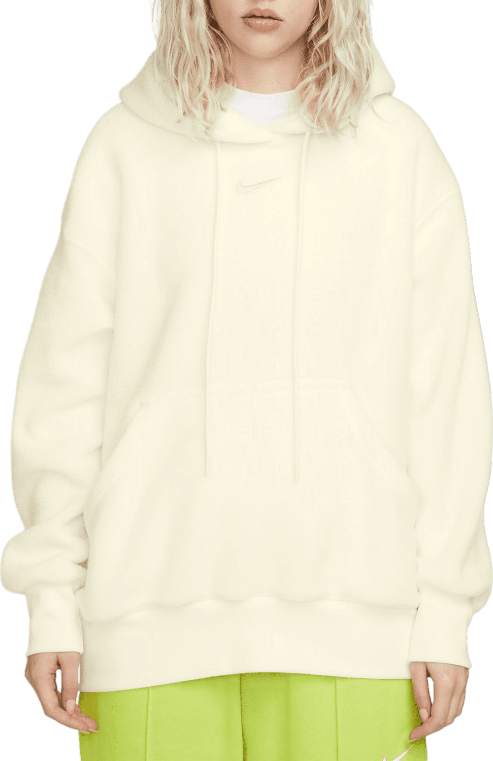 Mikina s kapucí Nike W NSW PLSH FZ HOODIE