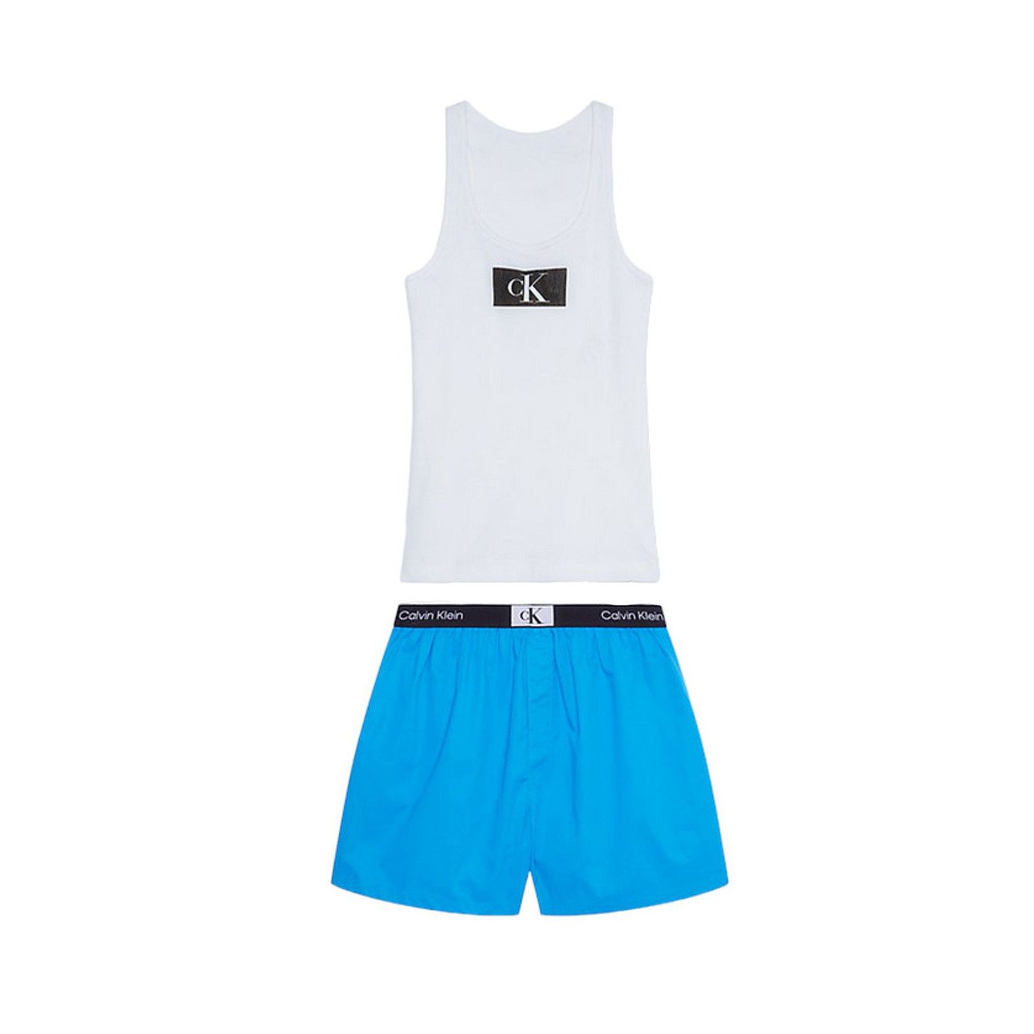Dámské pyžamo Calvin Klein vícebarevné (QS6937E-CC4) M