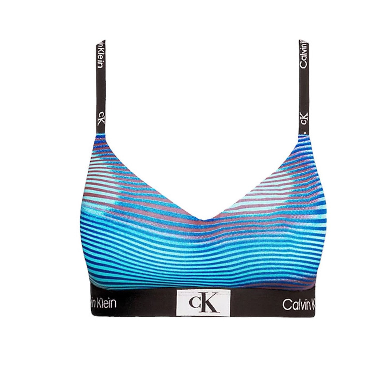 Dámská podprsenka Calvin Klein vícebarevná (QF7218E-GNX) S