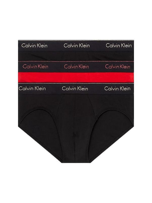 3PACK pánské slipy Calvin Klein vícebarevné (NB3871A-KHZ) S