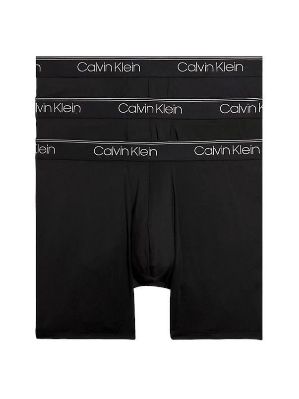 3PACK pánské boxerky Calvin Klein černé (NB2570A-UB1) S