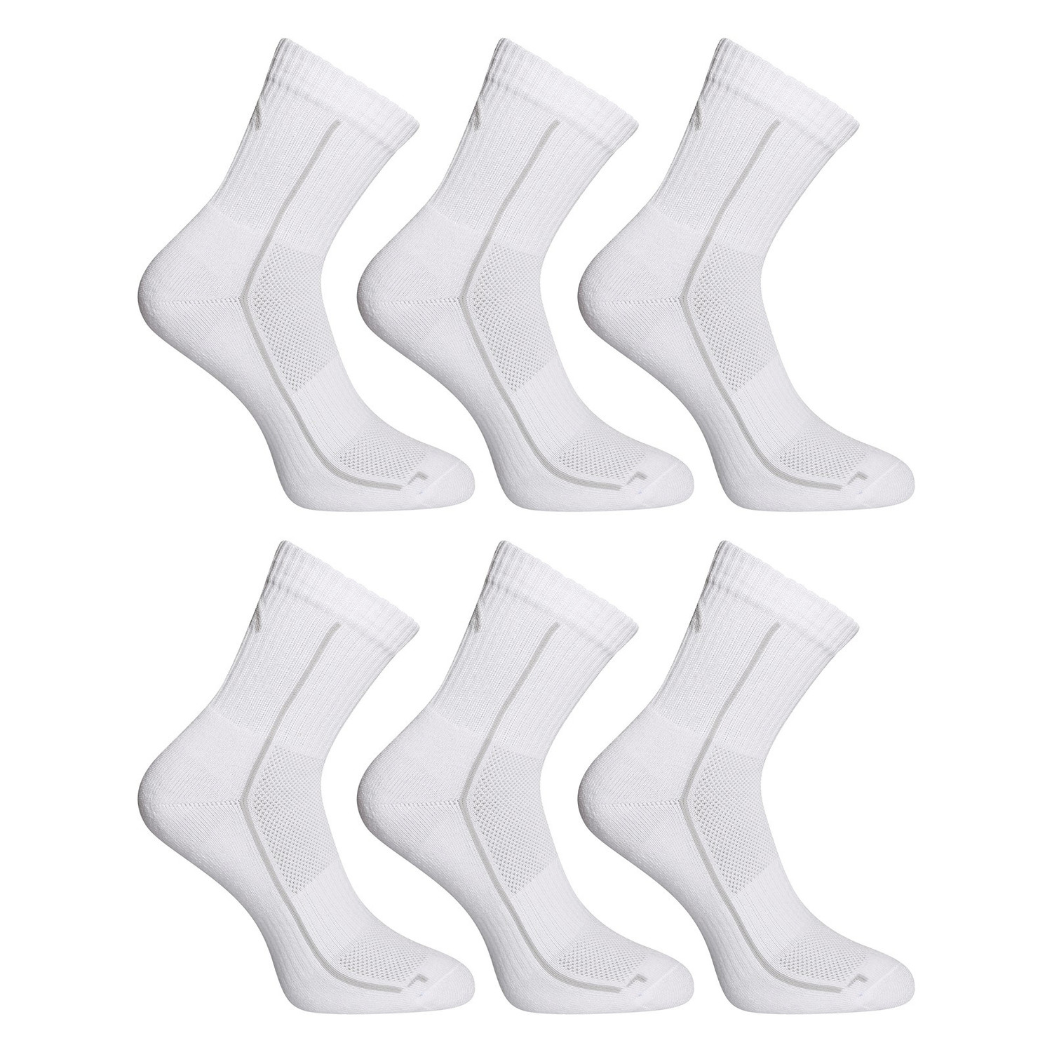 6PACK ponožky HEAD bílé (701220488 002) M