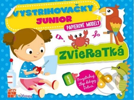 Vystrihovačky junior - Zvieratká - Kolektív autorov