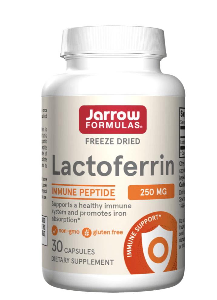 Jarrow Formulas Jarrow Lactoferrin (laktoferin), 250 mg, 30 softgelových kapslí
