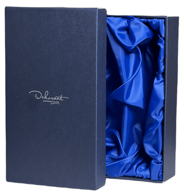 Rottweis Dárková krabice na 2 sklenice na šampaňské modro modrá