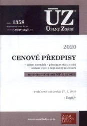 Cenové předpisy (ÚZ č. 1358)