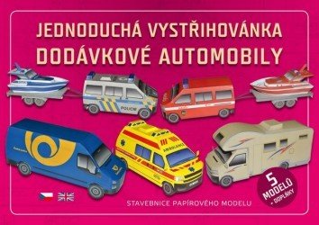 Jednoduchá vystřihovánka - Dodávkové automobily