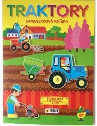 Traktory - samolepky k opakovanému použití