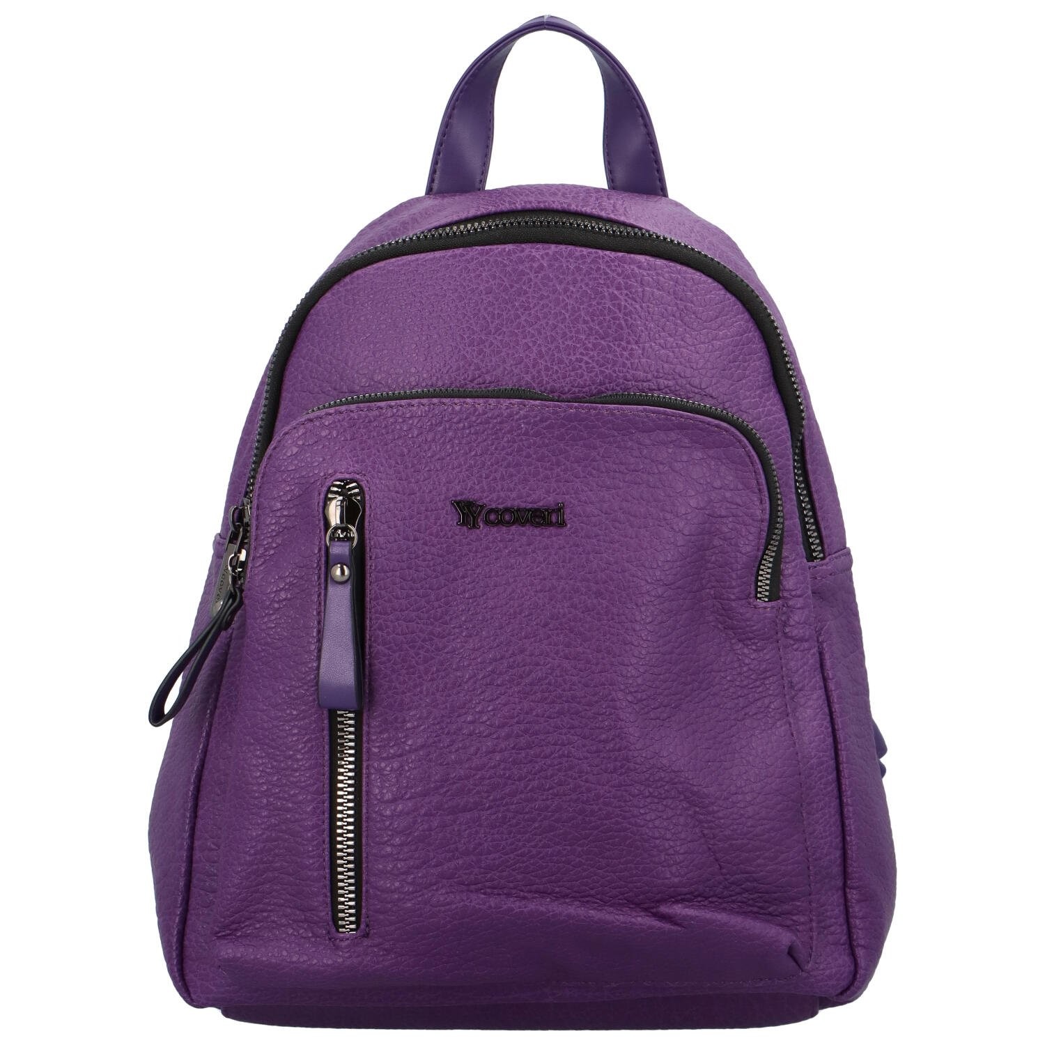 Dámský kabelko-batoh fialový - Coveri Paola fialová