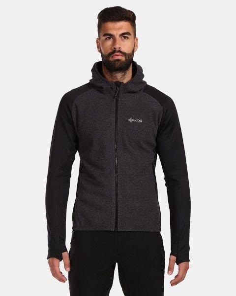 Pánská fleecová mikina Kilpi VERSAM-M Černá