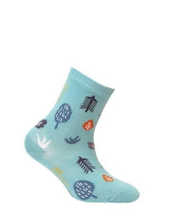 Gatta G44.01N Cottoline girls' socks patterned 33-38 turquoise 290