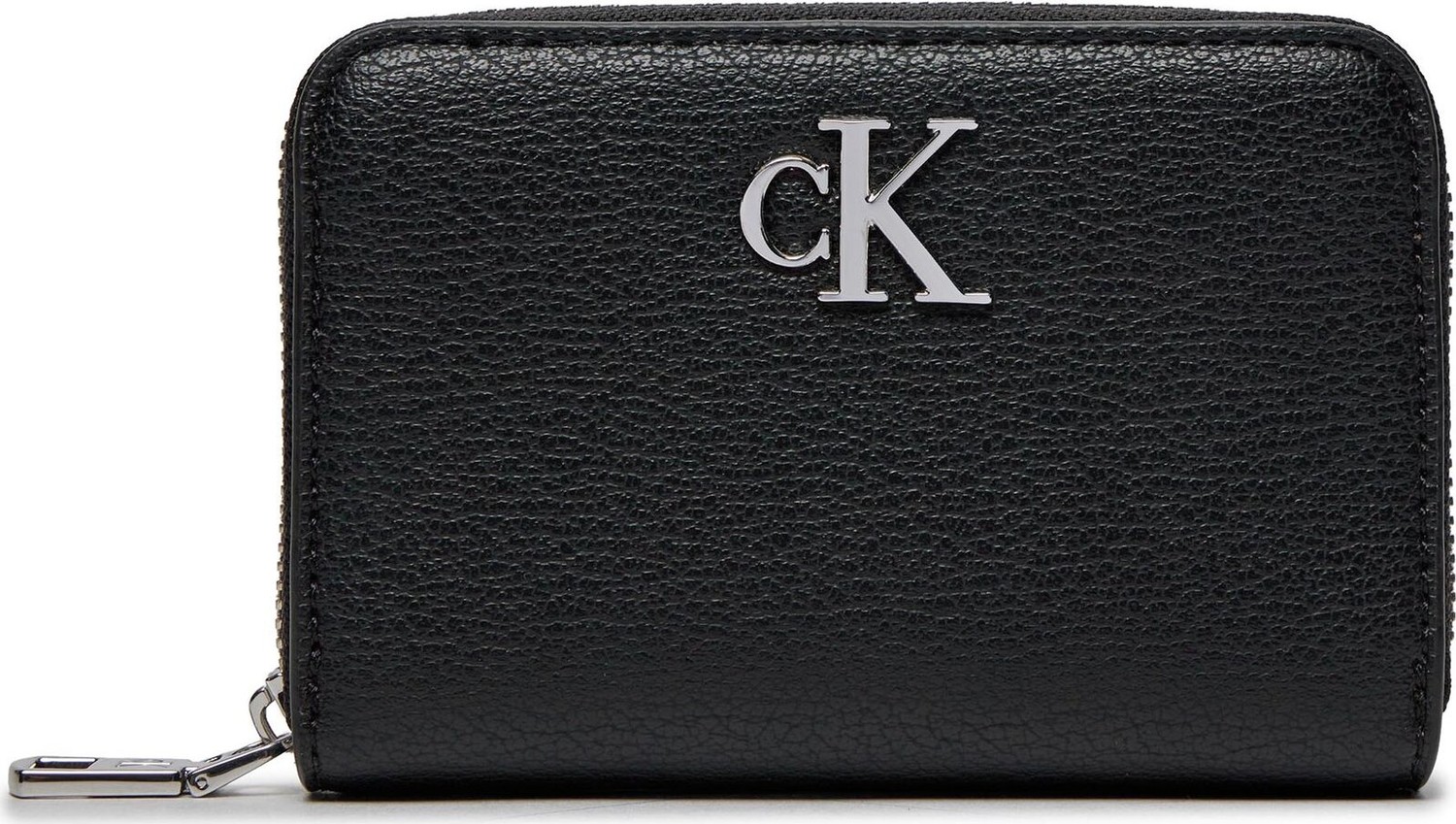 Malá dámská peněženka Calvin Klein Minimal Monogram Med Za K60K611500 Black BEH