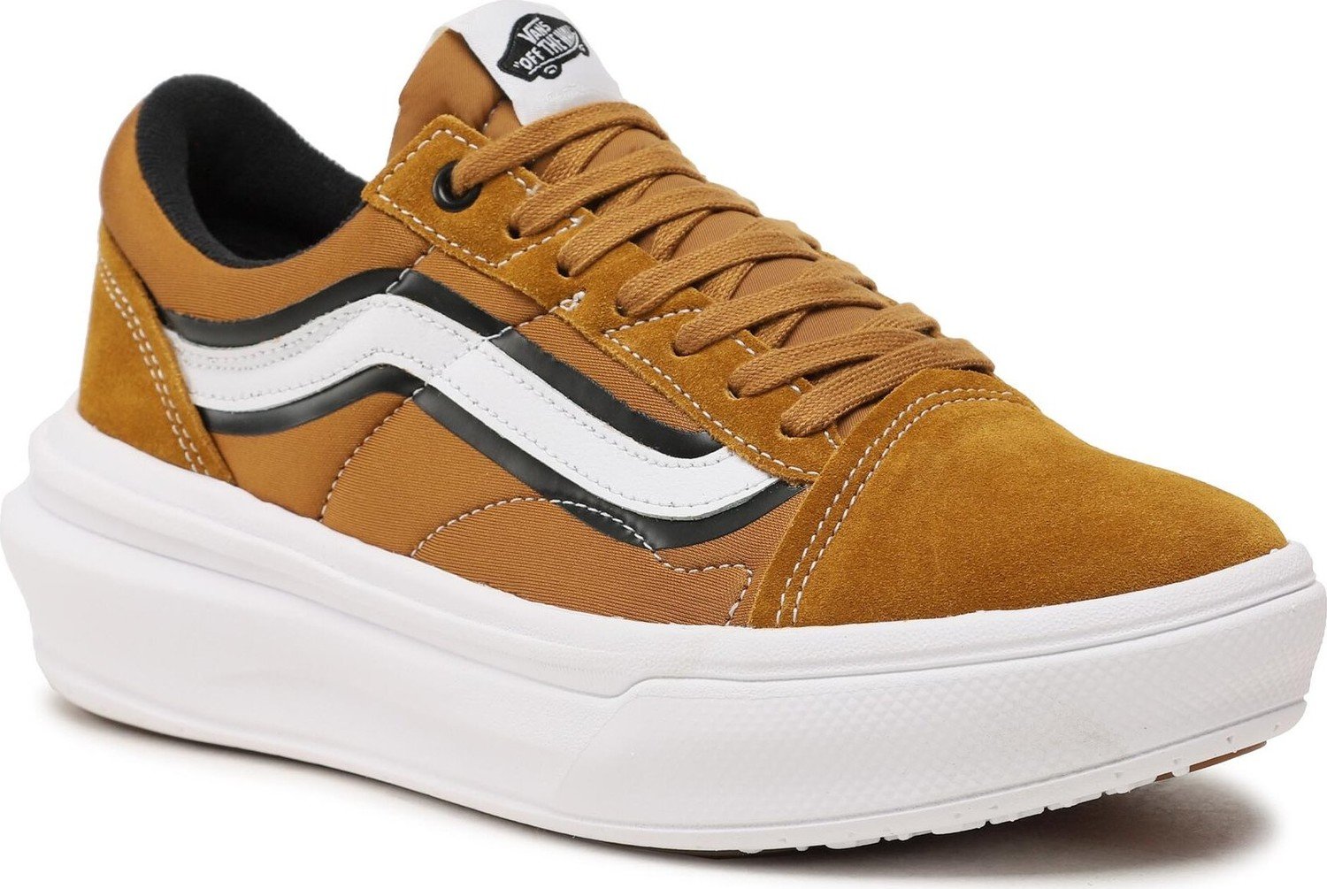 Tenisky Vans Ua Old Skool Overt Cc VN0A7Q5E1M91 Golden Brown/White