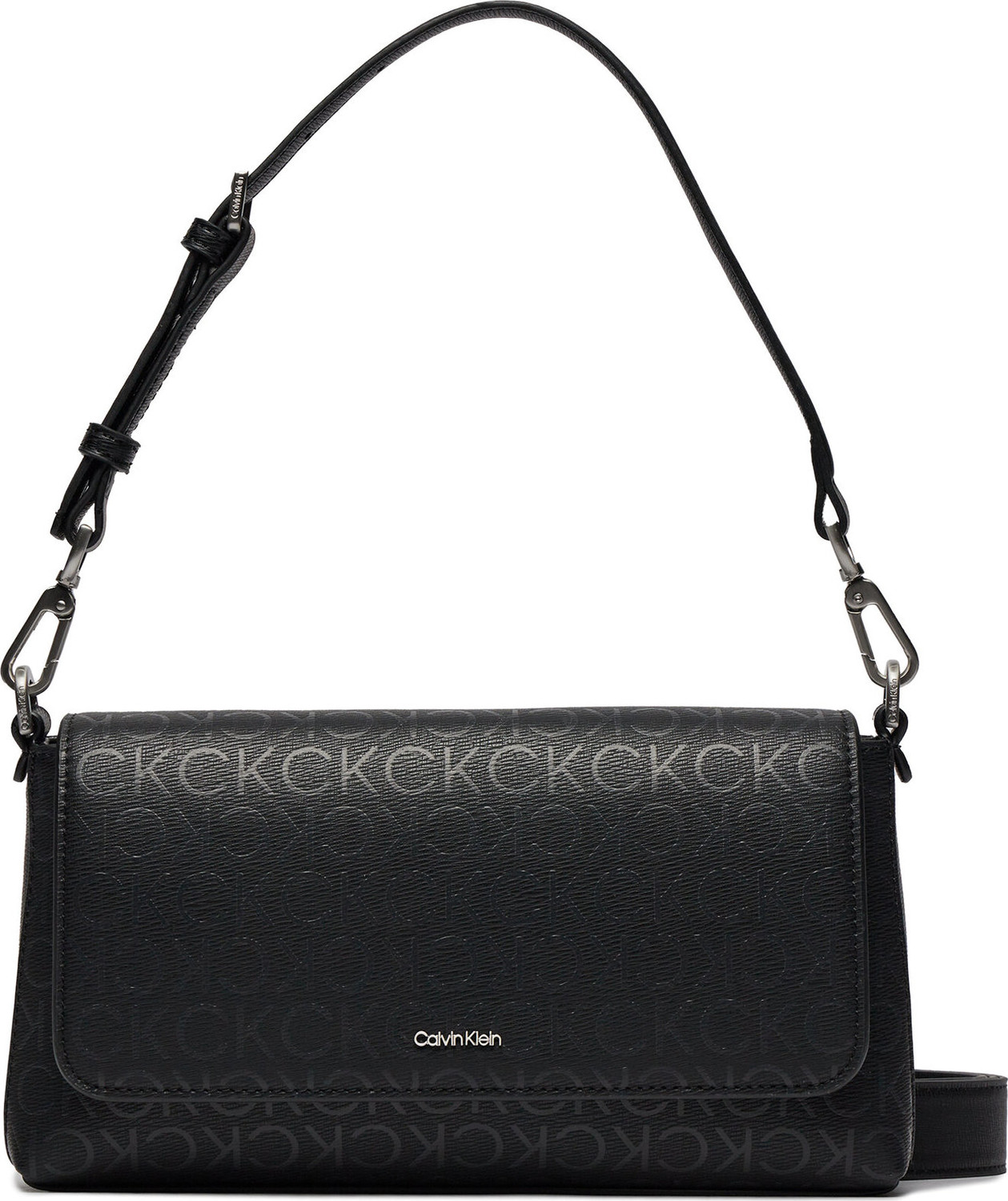 Kabelka Calvin Klein Ck Must Shoulder Bag_Epi Mono K60K611360 Black Mono 0GJ