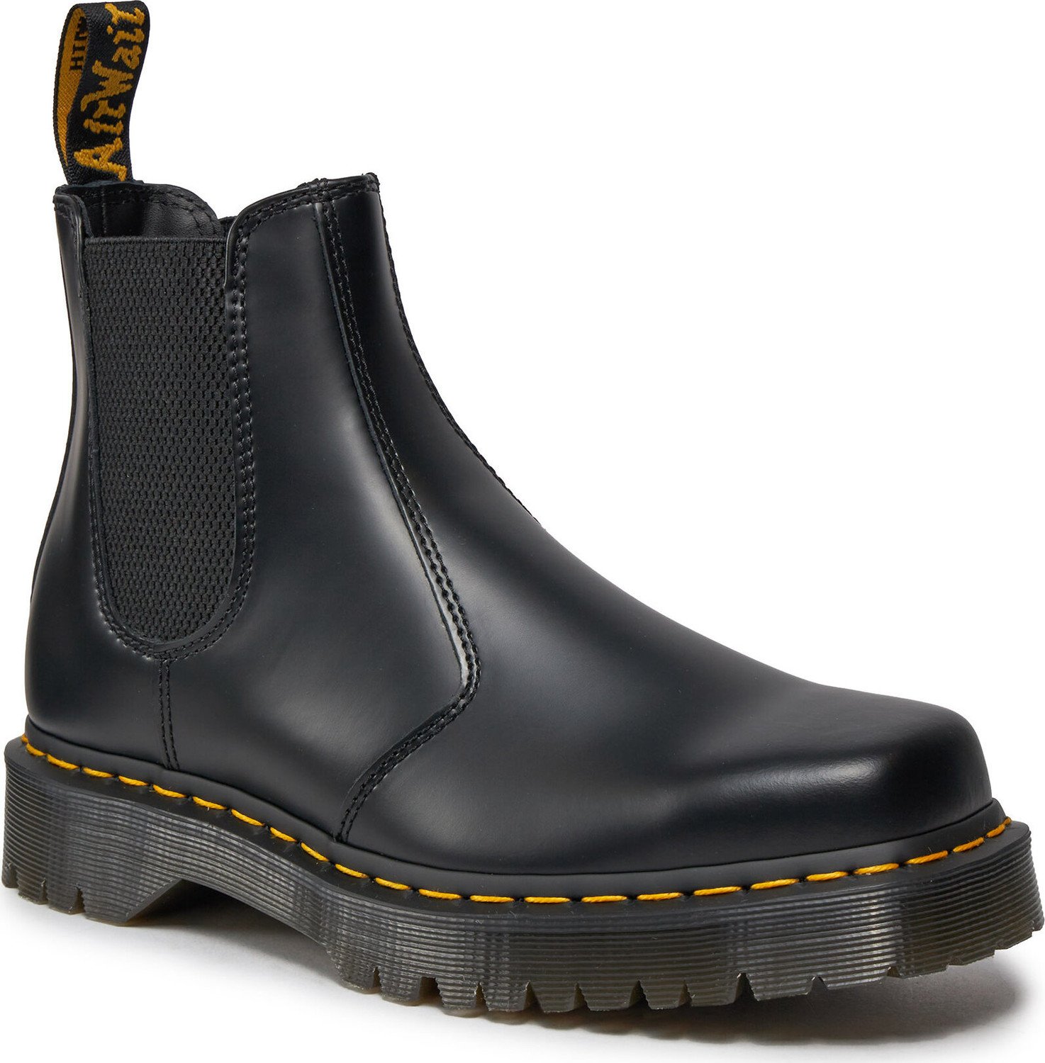 Kotníková obuv s elastickým prvkem Dr. Martens 27888001 Černá